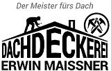 Dachdecker_Erwin_Maissner_Logo_transparent_schwarz Logo einer Dachdeckerei - Erwin Meissner